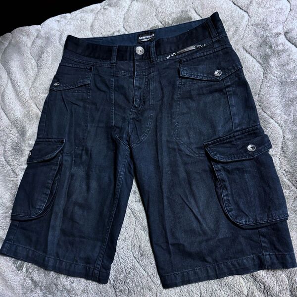 EMPORIO ARMANI エンポリオ アルマーニ Brad Easy Fit ハーフパンツ ショートパンツ カーゴ パンツ