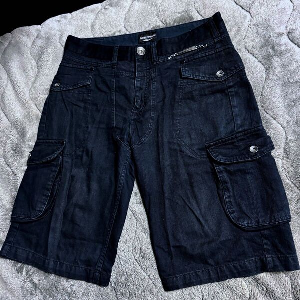 EMPORIO ARMANI エンポリオ アルマーニ Brad Easy Fit ハーフパンツ ショートパンツ カーゴ パンツ