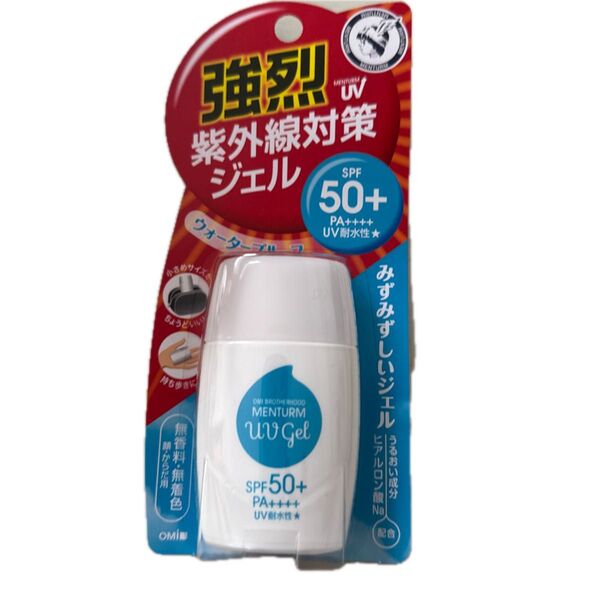 メンターム 強力紫外線対策ジェル SPF50+ PA++++ ウォータープルーフ