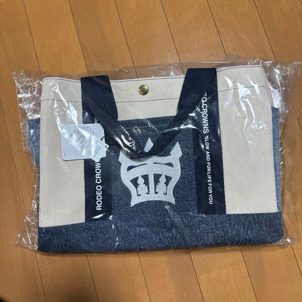 ロデオクラウンズ ショルダー付きトートバッグ