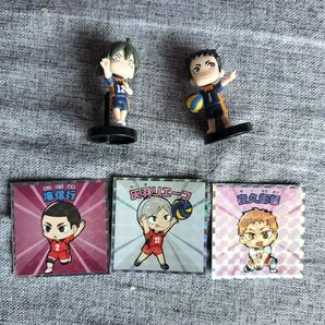 ハイキュー ミニフィギュア、シールセット