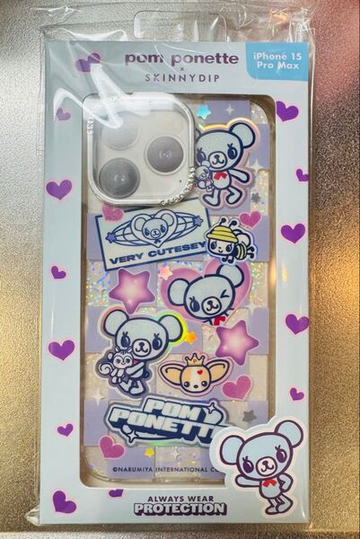《即日配送可能!》ポンポネット iPhone ケース 15promax SKINNYDIP スキニーディップ スマホケース