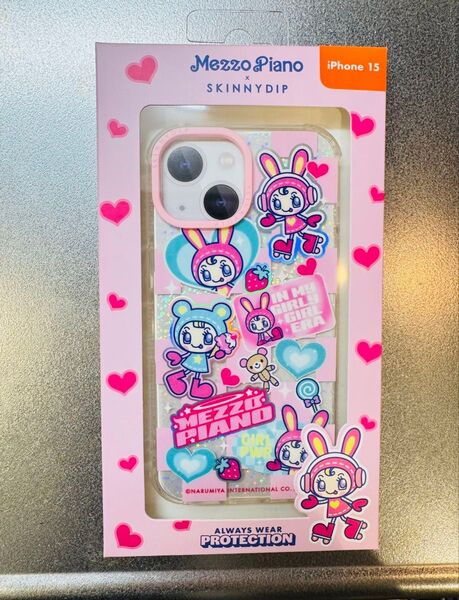 【即日配送可能!】スキニーディップ ベリエちゃんSKINNYDIP x メゾピアノ iPhone15 ケース スマホケース ベリエ