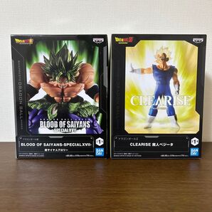 ドラゴンボール BLOOD OF SAIYANS XVII 超サイヤ人ブロリー CLEARISE 魔神ベジータ 2体セット 新品