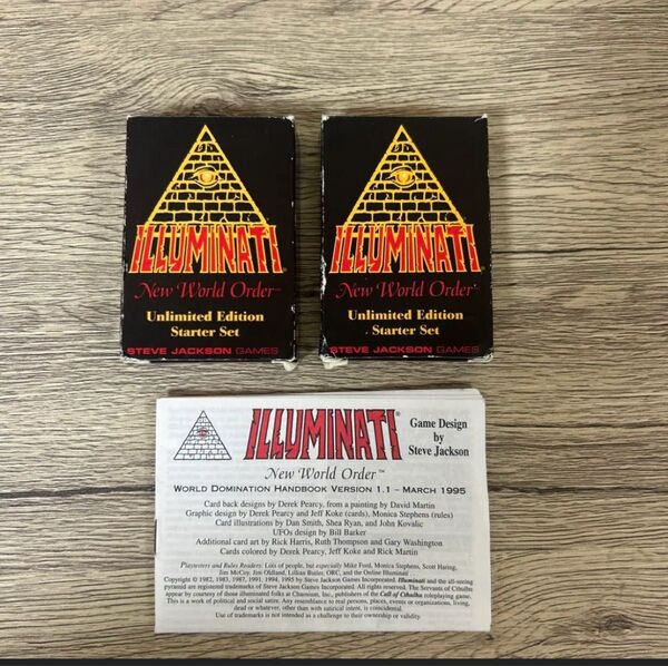超希少イルミナティカード スターターセット ILLUMINATI CARD