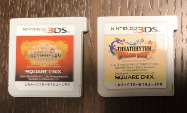 3DS シアトリズム ドラゴンクエスト&FF カーテンコール 2本セット