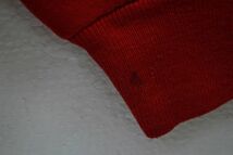 90’s USA製 リー Lee ソリッドカラー スウェットシャツ 赤系 (S) 無地 90年代 アメリカ製 オールド_画像9
