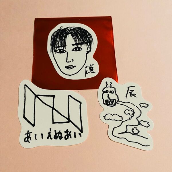 佐野雄大 INI MJ画伯ステッカー XQUARE