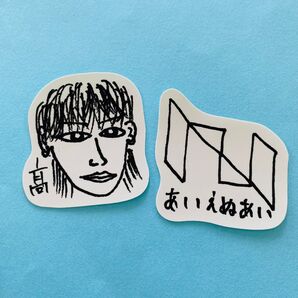 髙塚大夢 INI MJ画伯ステッカー XQUARE