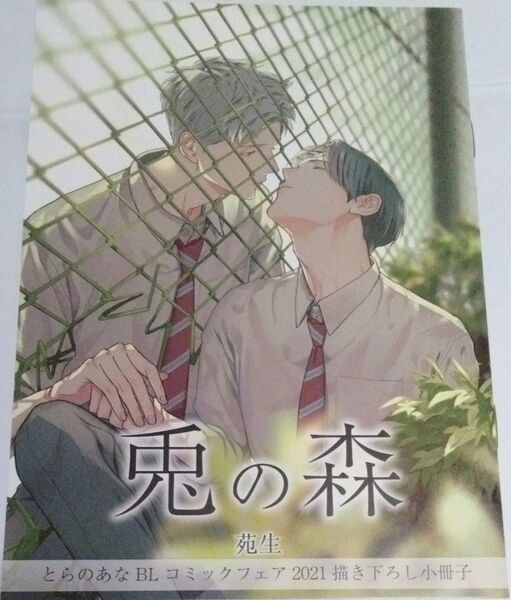 兎の森 とらのあな BLコミックフェア 小冊子 苑生