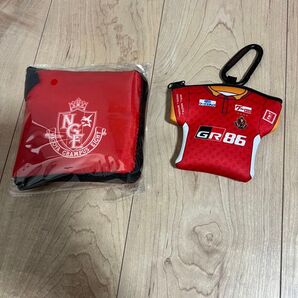 グランパス エコバッグ 小物入れ セット