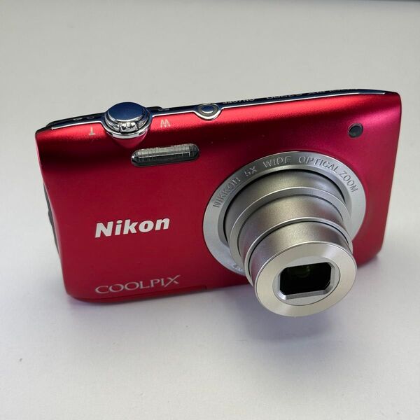 Nikon COOLPIX S2900コンパクトデジタルカメラ レッド