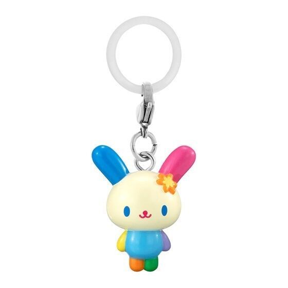 サンリオ めじるし めじるしアクセサリー チャーム キーホルダー ウサハナ ガチャ ガチャガチャ ①