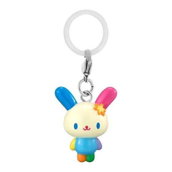 サンリオ めじるし めじるしアクセサリー チャーム キーホルダー ウサハナ ガチャ ガチャガチャ ④