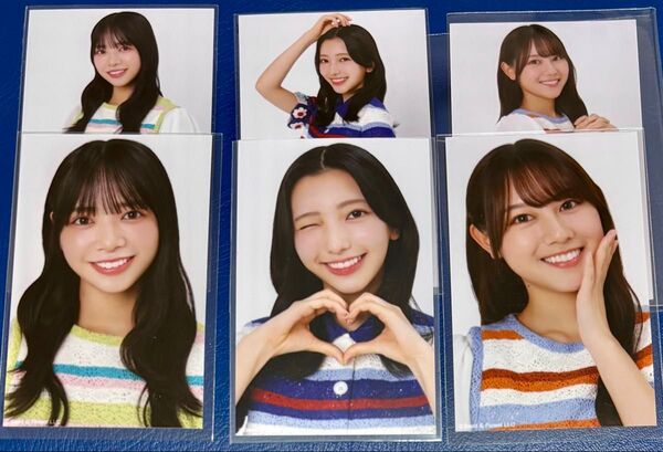 日向坂46 山口陽世、小西夏菜実、平岡海月 ミニフォト 3セット