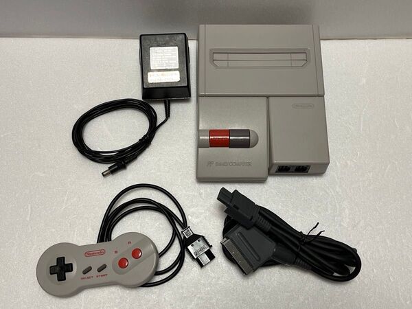RGB出力改造済み ニューファミコン&純正RGBケーブル 任天堂 Nintendo