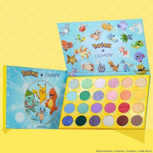 ☆限定品☆アイシャドウパレット☆ポケモンコラボ☆カラーポップ colourpop pokemon 海外コスメ