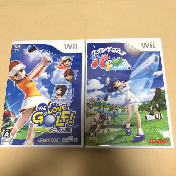 ウィーラブゴルフ Wii、スイングゴルフパンヤ Wii