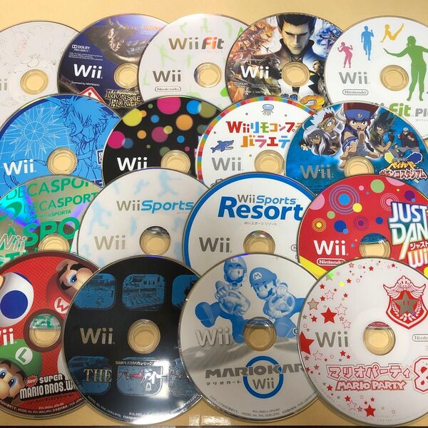 Wiiディスク 17枚セット【2】