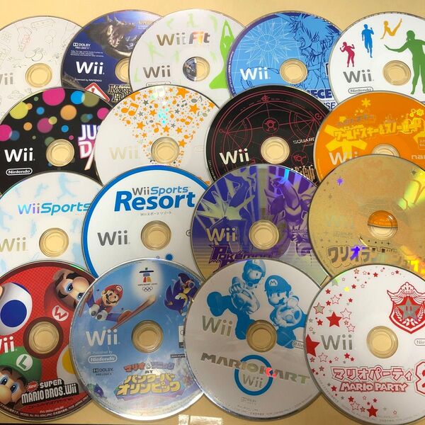 Wiiディスク 17枚セット【7】