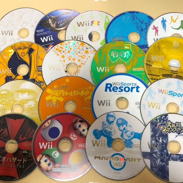 Wiiディスク 17枚セット【9】