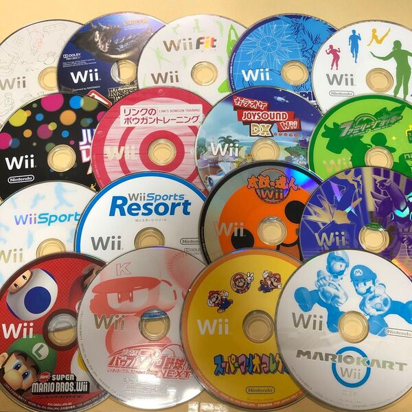 Wiiディスク 17枚セット【17】