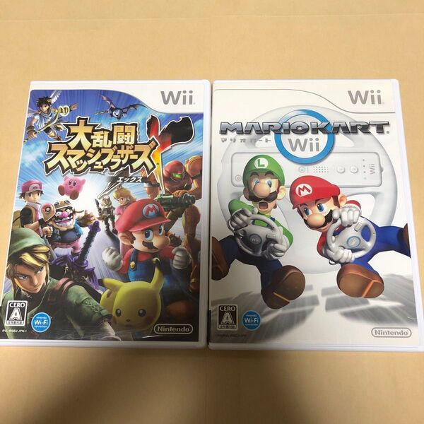 マリオカート Wii、大乱闘スマッシュブラザーズX Wii