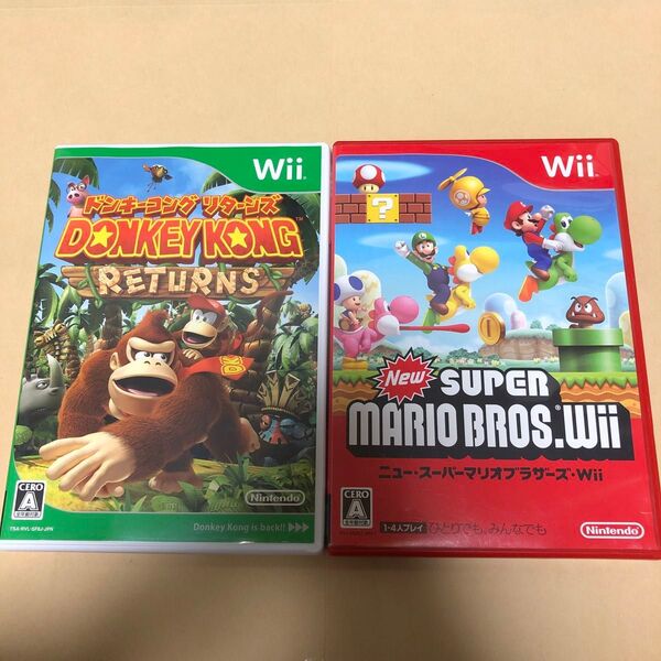 ドンキーコングリターンズWii、Newスーパーマリオブラザーズ Wii