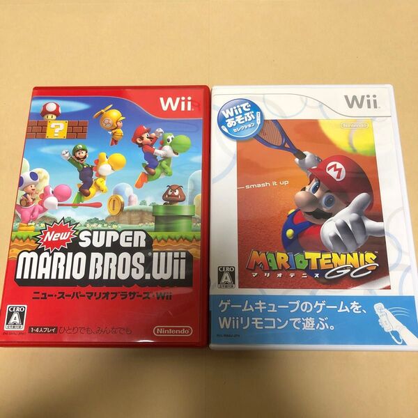 マリオテニスWii、Newスーパーマリオブラザーズ Wii