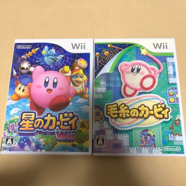 星のカービィWii、毛糸のカービィWii