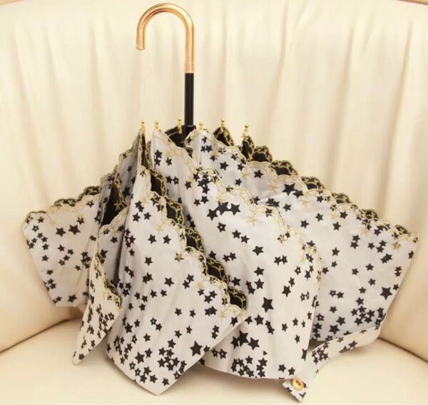 レディ 日傘 折りたたみ傘 晴雨兼用 ※Wpc.ではない※ラベルなしの未使用新品※ 210g