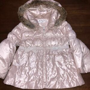 [JILL STUART NEWYORK| Jill Stuart ] down jacket down coat for girl Kids 110. used pink with defect 