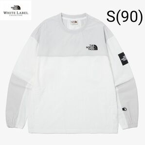 新品ノースフェイス ホワイトレーベル アルバニークルーネック Sサイズ 男女兼用