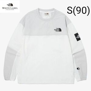 新品ノースフェイス ホワイトレーベル アルバニークルーネック Sサイズ 男女兼用