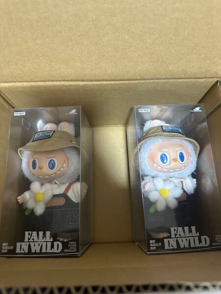ポップマート THE MONSTERS FALL IN WILD ぬいぐるみペンダント 2個セット