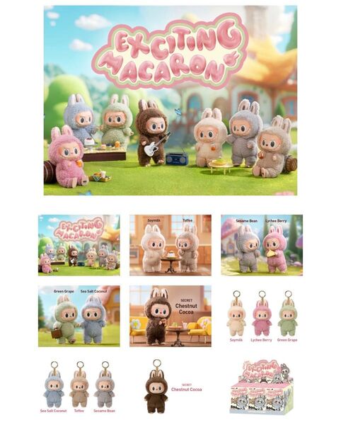 POPMART LABUBU Macaron マカロン ラブブアソートボックス