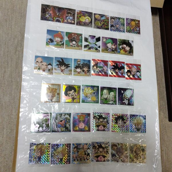 ドラゴンボール超戦士シール ウエハースシール フルコンプ超8弾