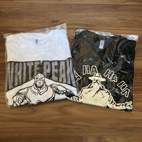 【未開封】Tシャツ 2枚 Lサイズ 白 黒