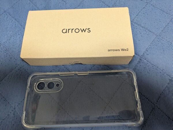ほぼ新品 電源確認のみ arrows We2 M07 128GB ネイビーグリーン