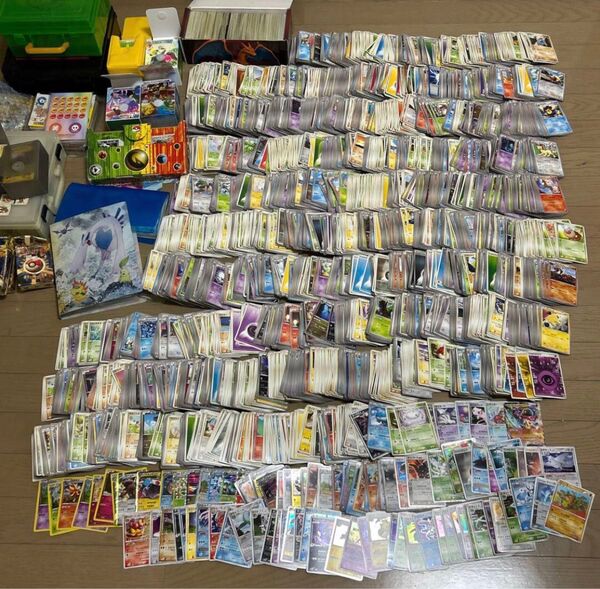 ポケモンカード 清掃会社 個人引取り品約20キロ 大量まとめ売り 古いカード 旧裏 キラ多数あり