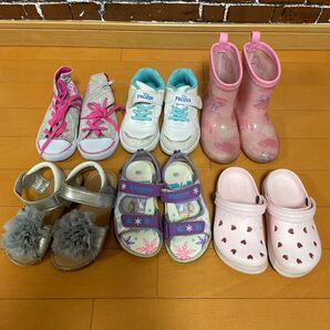 靴、サンダル、長靴6点まとめ売り