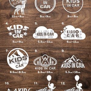 キッズインカー カッティングステッカー