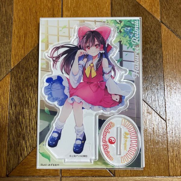 東方project BIGアクリルスタンド アクスタ 博麗霊夢 ダイソー