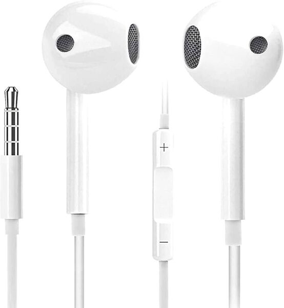 iphone イヤホン 有線 ヘッドホン リモコン付き HIFI音質 マイク付き