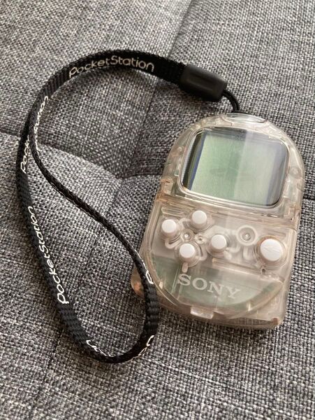 SONY ポケットステーション PocketStation ストラップ付き ポケステ レトロ クリア ソニー