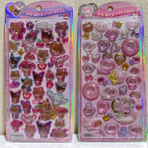 うるちゅるポップシール ボンボンドロップシール サンリオキャラクターズ 日焼け マイメロディベビー