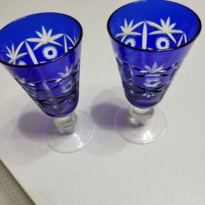 切子グラス 2つ