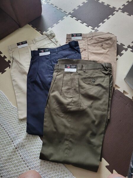 メンズスラックス 4色セット