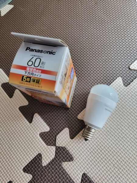 パナソニック60形相当 LED電球 E17口金