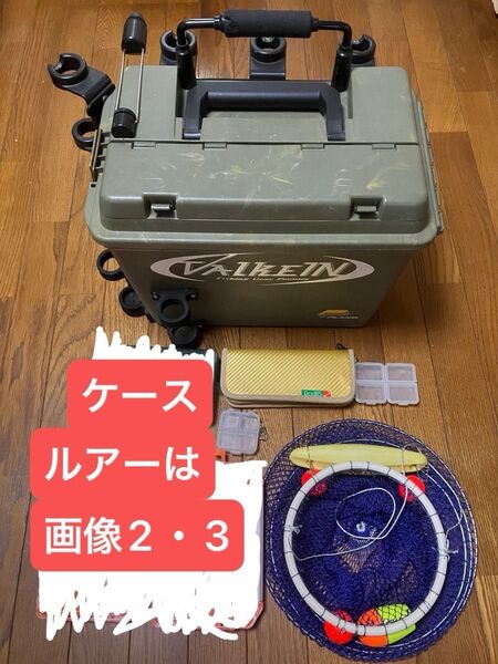 価格相談不可 最終価格! プラノ タナハシ タックルボックス + ルアーケース + ルアーセット 中古品 エリアトラウト